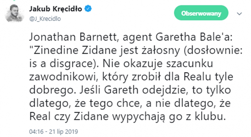 Agent Bale'a idzie na wojnę z Zidanem i Realem!
